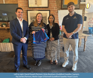 TWM partners with Guildford Gazelles' captain and head coach